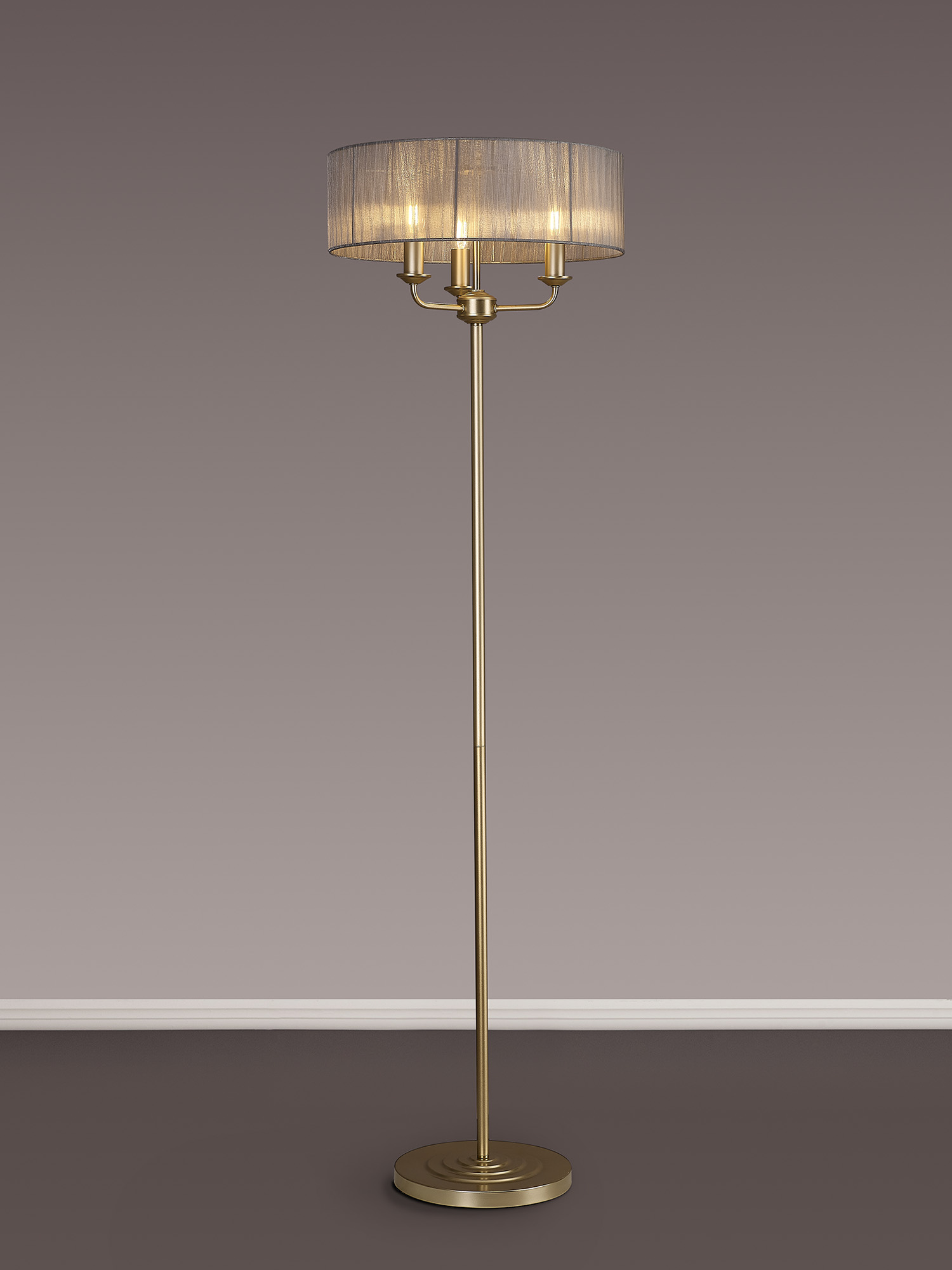 Banyan CG GR Floor Lamps Deco Shaded Floor Lamps
